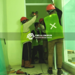 Spesialis Aluminium Kusen Pintu Jendela Partisi Kaca Tempereed